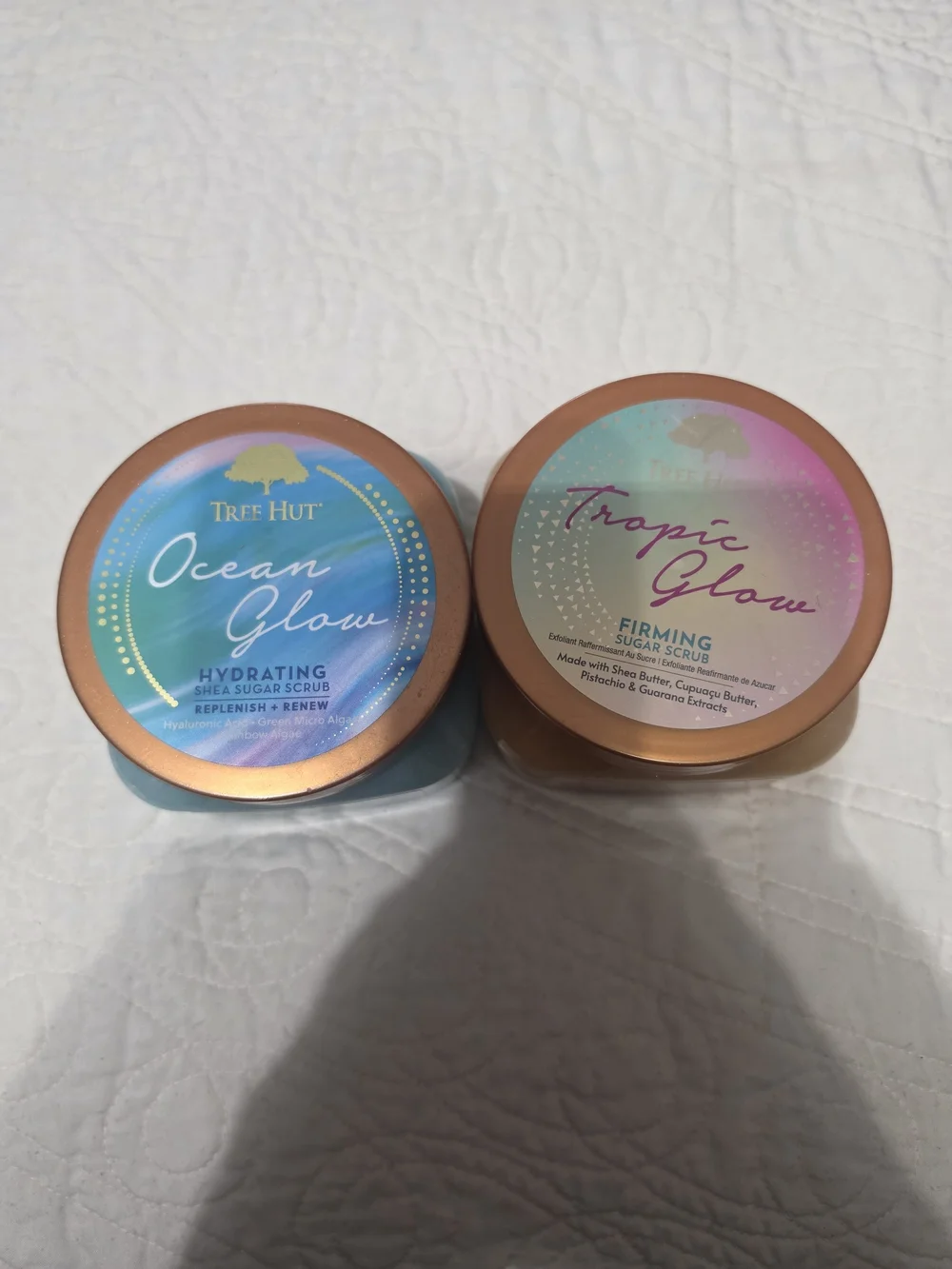 Tree Hut Ocean Glow Hydrating Shea Sugar Scrub - Blue
